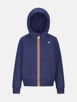 Felpa K-Way Berenger Spacer Blu