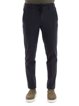 Trousers Berwich Jersey Blue