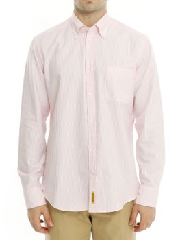 Camicia BD Baggies Oxford Bianco/Rosa