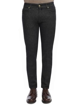 Jeans Briglia 1949 Cotone-Cashmere Nero