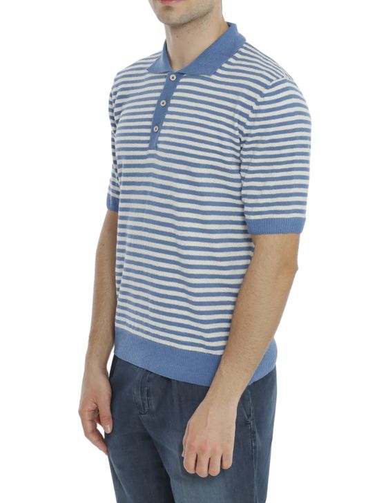 polo-gallia-righe-azzurro-north-18