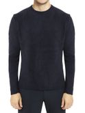 maglione rrd cinematt round knit blu