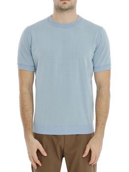 T-Shirt Kangra Girocollo Azzurro