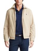 giubbino polo ralph lauren windbreaker beige