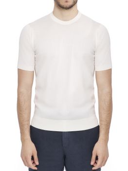 Maglia John Smedley Kempton Bianco