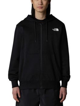 Felpa The North Face Ssimple Dome Full Zip Nero