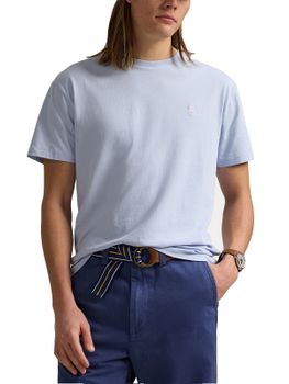 T-Shirt Polo Ralph Lauren Jersey Azzurro