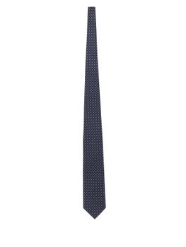 Tie Holliday & Brown Twill Blue