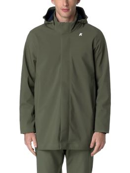 Raincoat K-Way Duke Bonded Green
