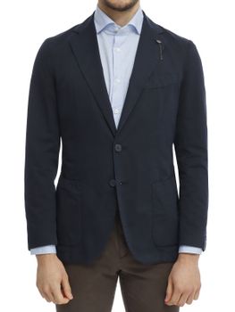 Giacca Santaniello Gabardina Blu