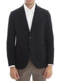 giacca circolo 1901 premium fleece nero