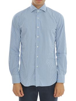 Shirt Xacus Taylor White-Blue