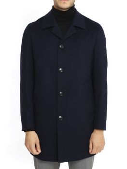 Cappotto Sartoria Latorre Cashmere Blu