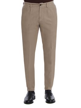 Pantaloni Devore Incipit Fustagno Beige