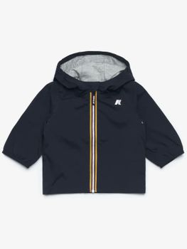 Jacket K-Way E. Jack Stretch Nylon Jersey Blue