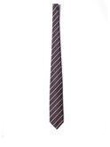 tie holliday & brown jacquard brown