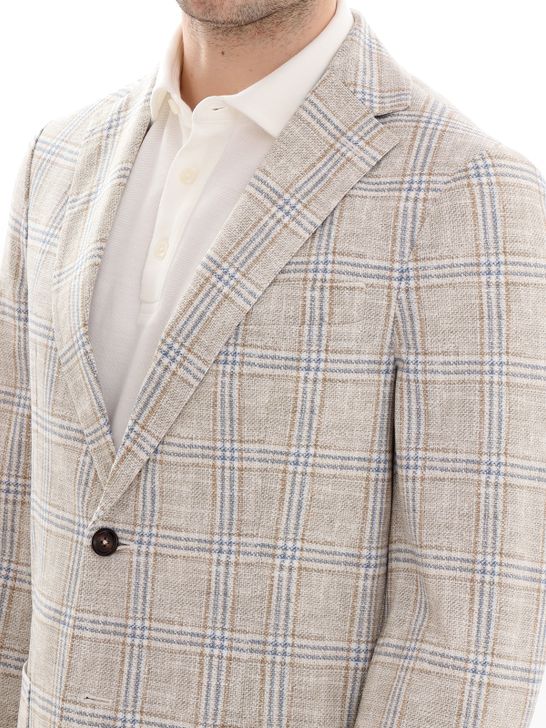 giacca-circolo-1901-check-beige-cn4332-naturale