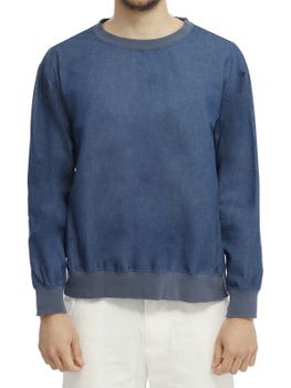Fleece Have A Good Day Denim