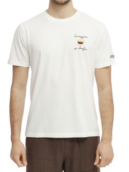 T-Shirt MC2 Saint Barth Portofino Beige