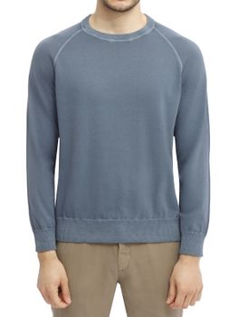Felpa Magazzino Ricambi Crepe Blu