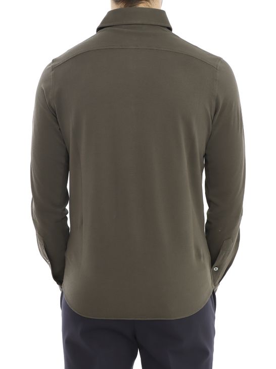 shirt-filippo-de-laurentiis-pique-brown