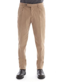 Trousers Berwich Bull Cotton Beige