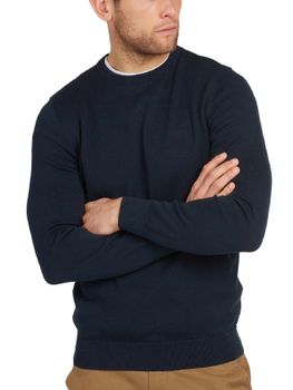 Sweater Barbour Crewneck Blue