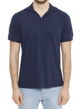Polo MC2 Saint Barth Charles Blu