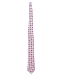 Tie Holliday & Brown Twill Pink