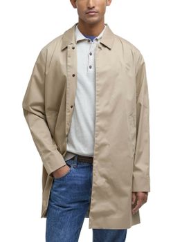 Raincoat Barbour Rokig Beige