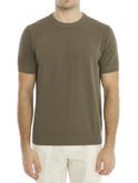 t-shirt kangra crewneck brown