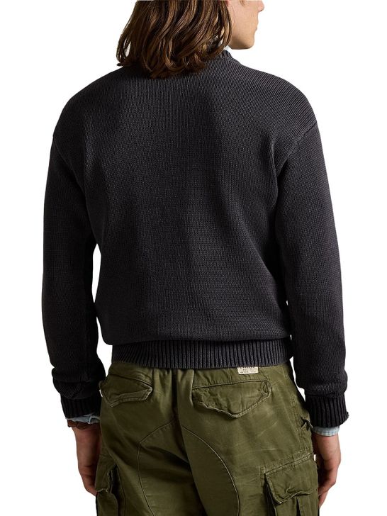 maglia-polo-ralph-lauren-cotone-nero-710981614-001