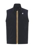 gilet k-way valen nylon stretch jersey blu