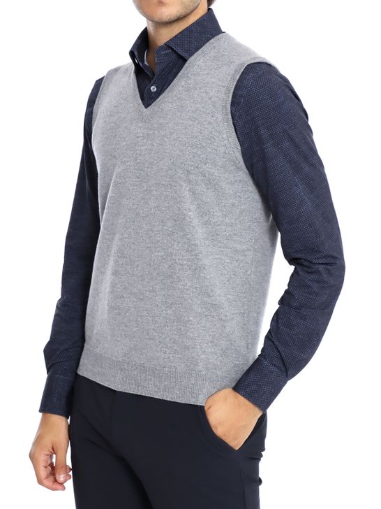 gilet-filippo-de-laurentiis-grigio-cv1sm-wc12r-929-6767a1