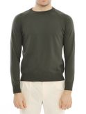 fleece magazzino ricambi pima cotton green