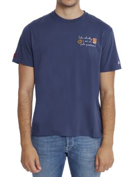T-Shirt MC2 Saint Barth Arnott Blu