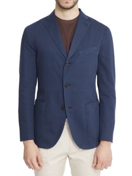 Blazer Boglioli Micro Blue