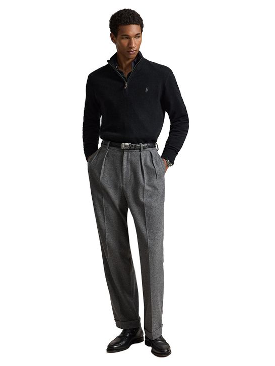 maglia-polo-ralph-lauren-quarter-zip-nero-710876756-002