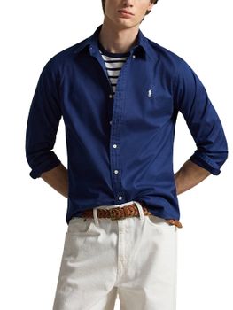 Camicia Polo Ralph Lauren Twill Blu
