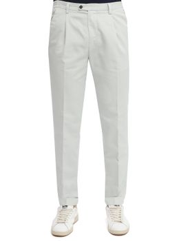 Trousers Devore Incipit Micro Broken Light Blue