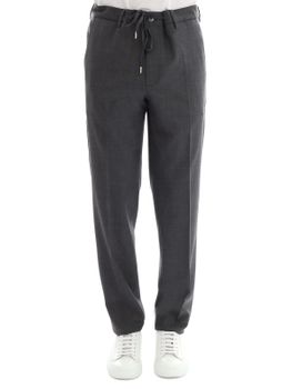Pantaloni Briglia 1949 Lana Jersey Grigio