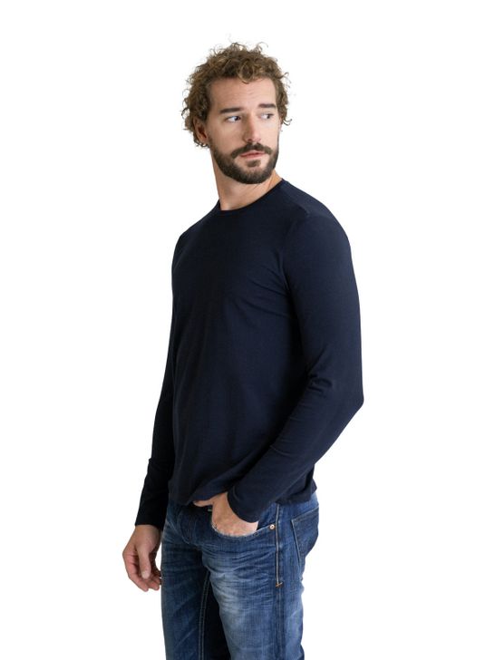 t-shirt-majestic-filatures-smooth-touch-blue