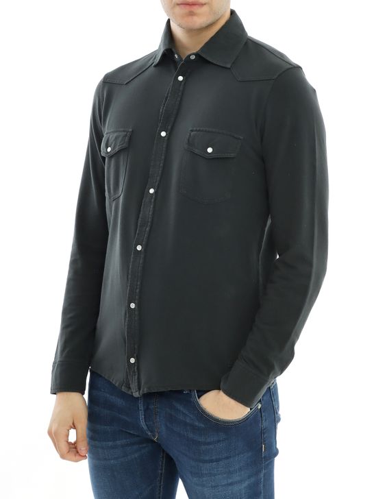 camicia-blker-texana-nero