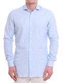 shirt xacus taylor white-light blue