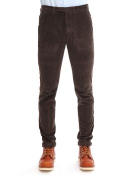 Pantaloni Briglia 1949 Velluto Marrone