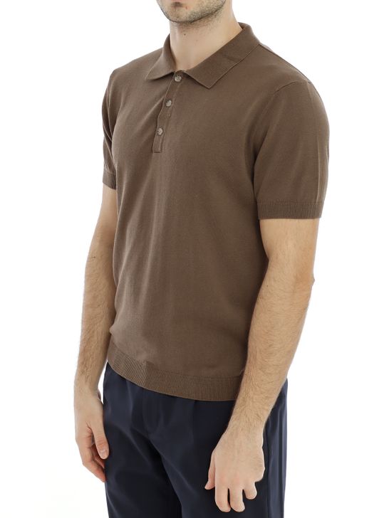 polo-shirth-pendolum-crepe-brown