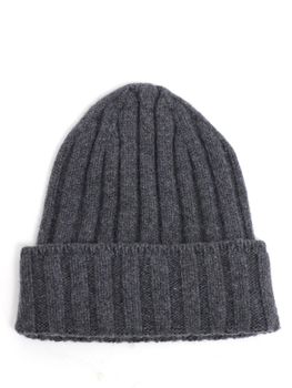 Beanie Hat Cashmere Grey