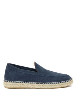 Mocassini Abarca Suede Blu