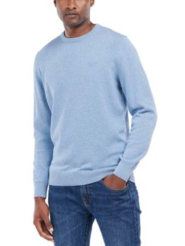Sweater Barbour Crewneck Light Blue
