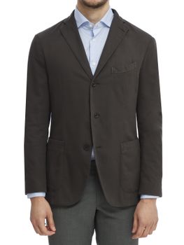 Giacca Boglioli Micro Marrone